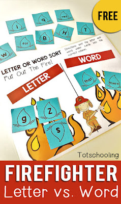 Fire Safety Worksheets for PreK & Kindergarten | Totschooling - Toddler