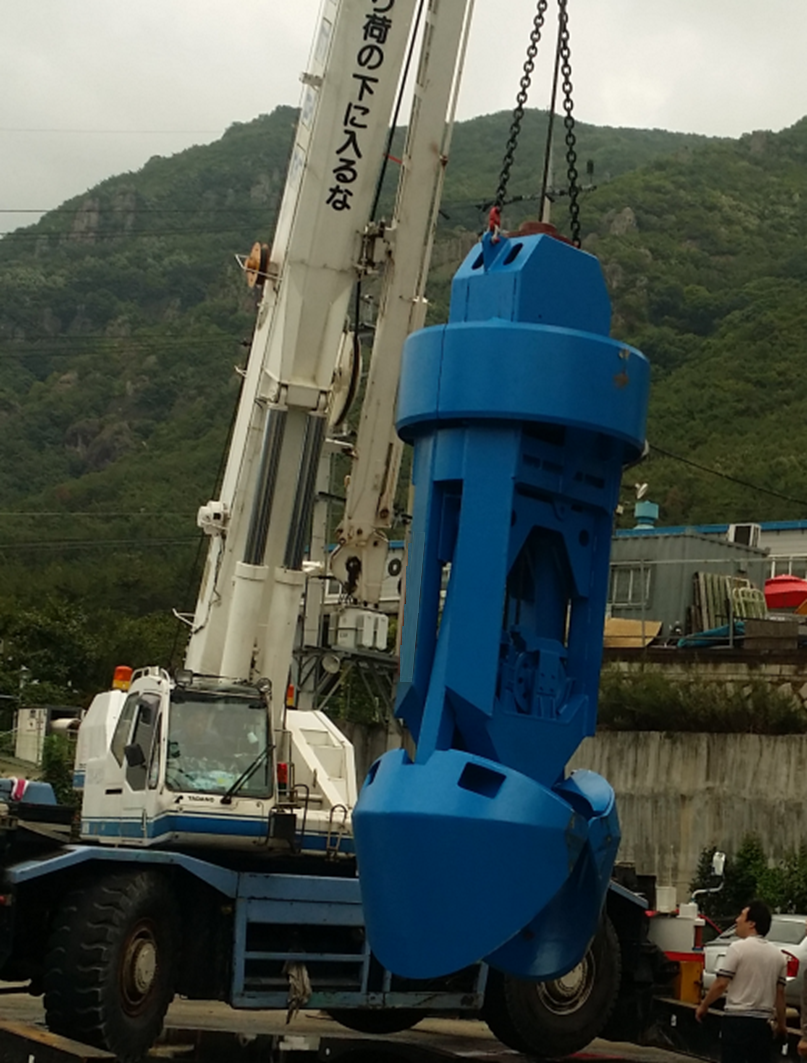 HJ (Heungjin Grab) Grab Heung Jin Hammer Grab for 3m Diameter Casing