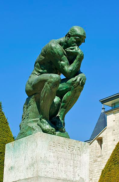 The Language Journal: The Thinker – A symbol of reflection and deep thought