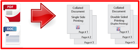 Collating two pdf files