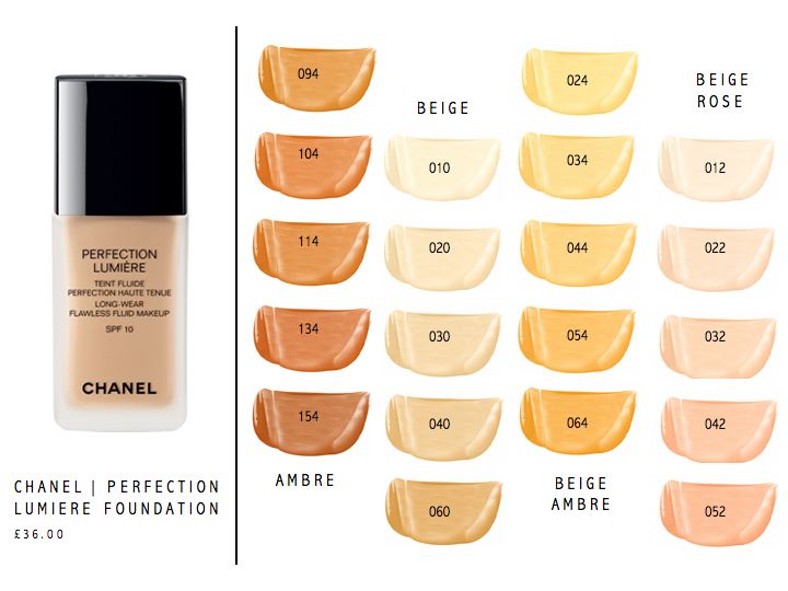 usund Fra absorberende Must Love MakeUp: CHANEL PERFECTION LUMIÈRE FOUNDATION