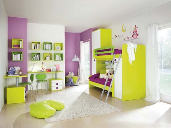 Dormitorios Minimalistas para Niños  Habitaciones Infantiles 