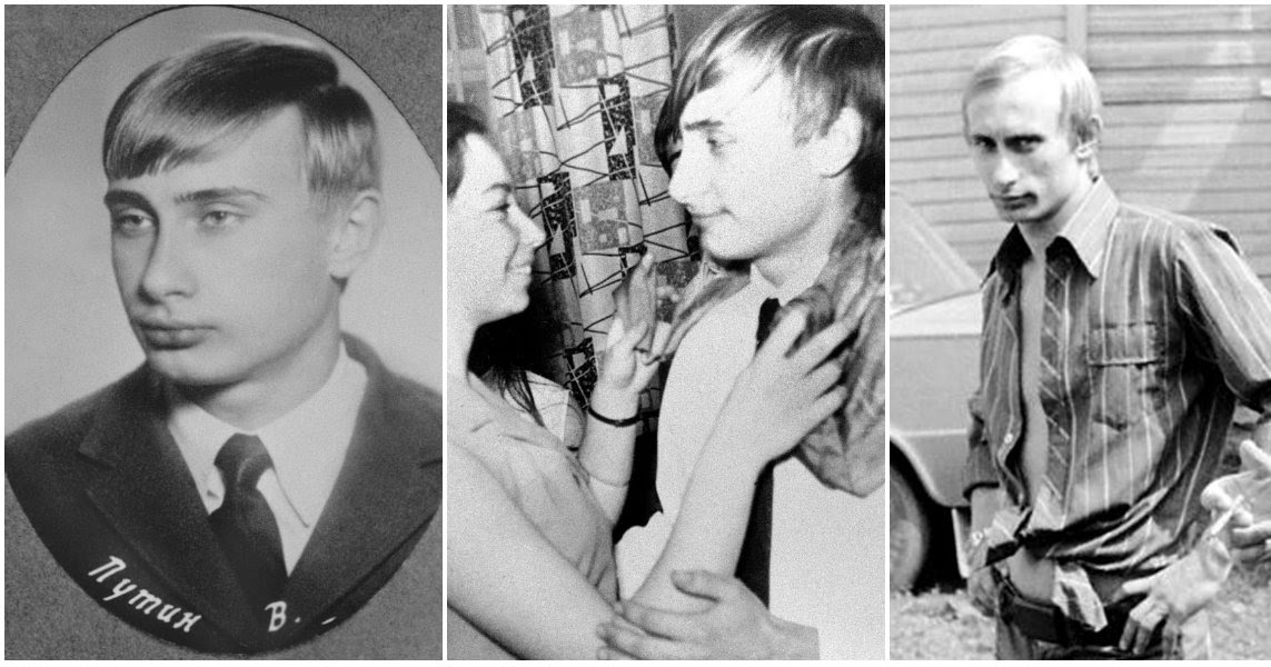 These Surprising Photos of Young Vladimir Putin Give You a