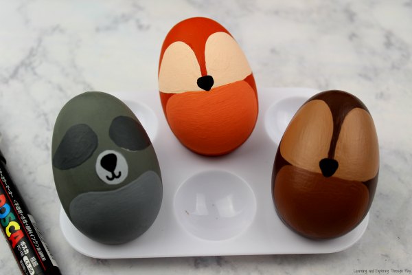 Woodland Animals Egg Craft