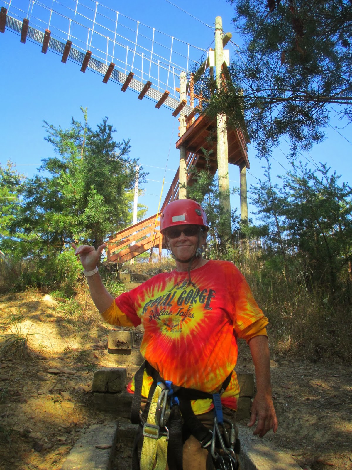 Ziplining Across the USA Sunday October 13 Red River Campton