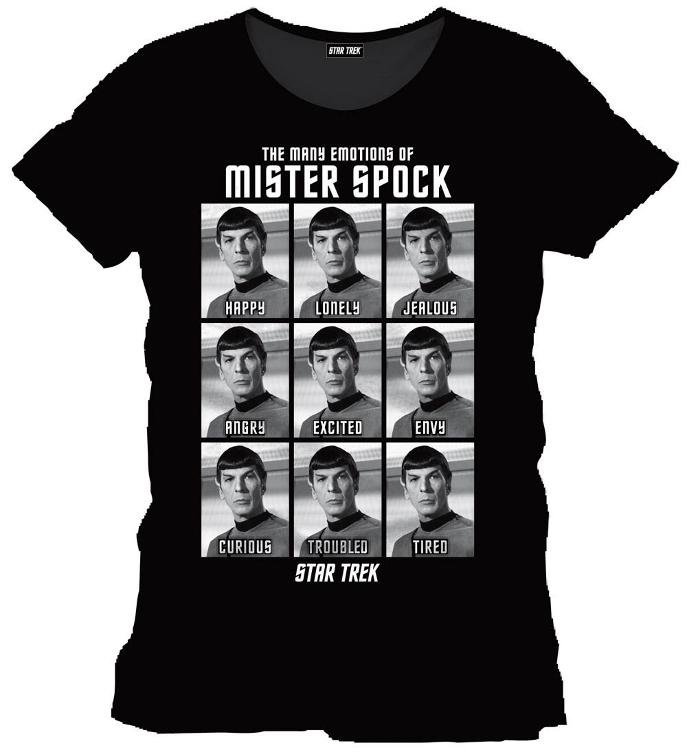 Camiseta las Emociones de Spock