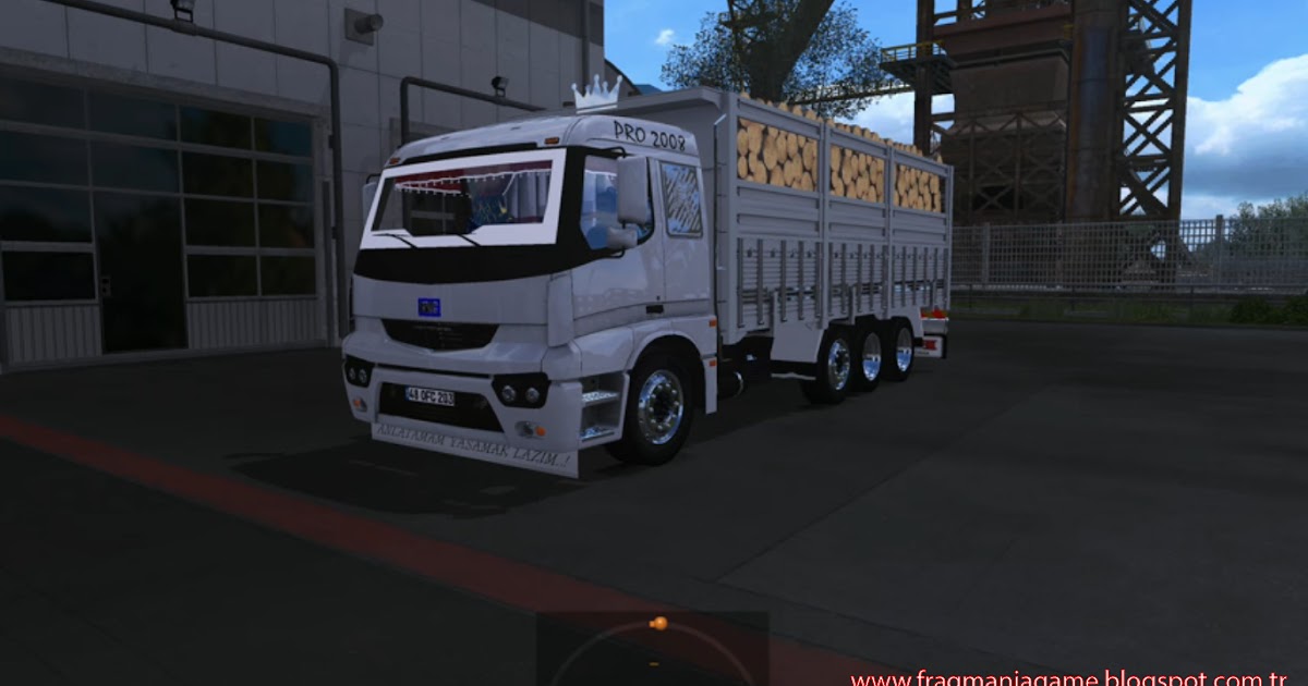 ETS 2 BMC Pro 827 Kırkayak Kamyon Modu 1.34 Fragmania Game