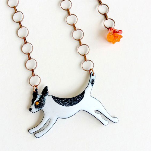 My Owl Barn Quirky Jewelry Made Using Enamel and Copper