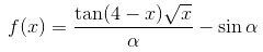 نموذج لمعادلة رياضية