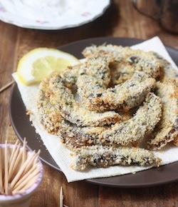 Baked Portobello Fries with Lemon Dill Dip recipe by Season with Spice