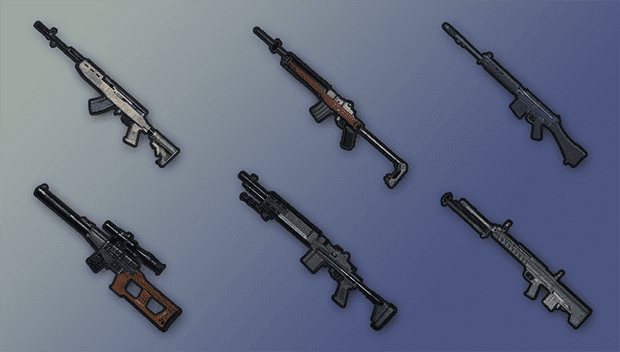 Штурмовые винтовки в pubg. Снайперская винтовка с затвором пабг мобайл. Снайперки пабг мобайл. Mk12 винтовка pubg. Снайперка скс в пабг мобайл.