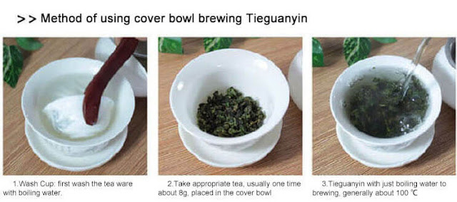 How to brew oolong tea tieguanyin