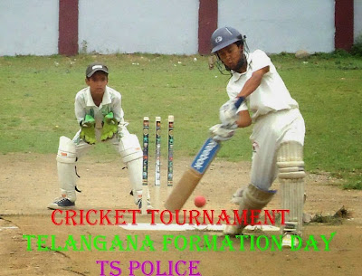TS Police Department will organise a cricket tournament for : Telangana formation day celebrations