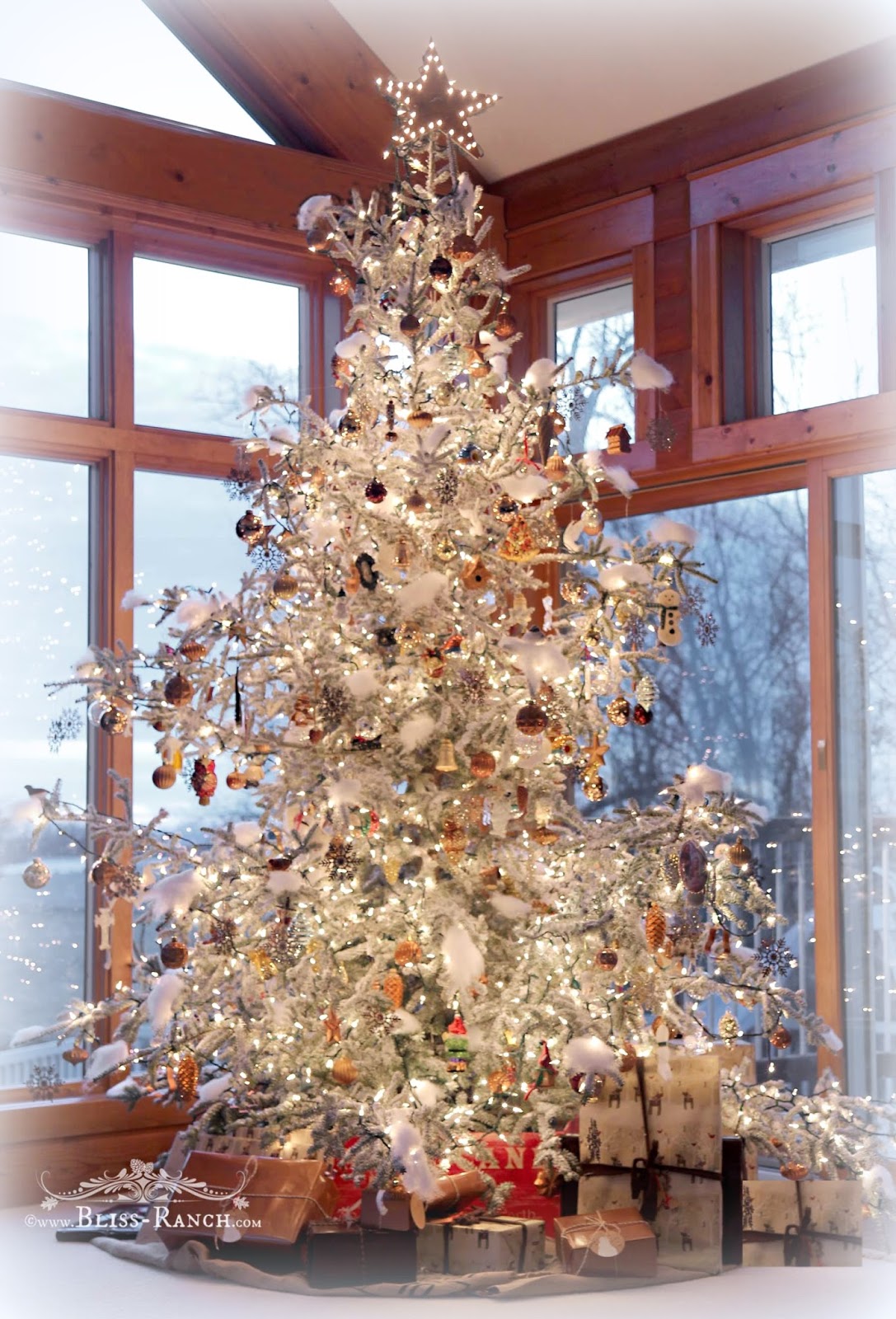 Bliss Ranch Flocking The Tree Using A Pro Grade Flock