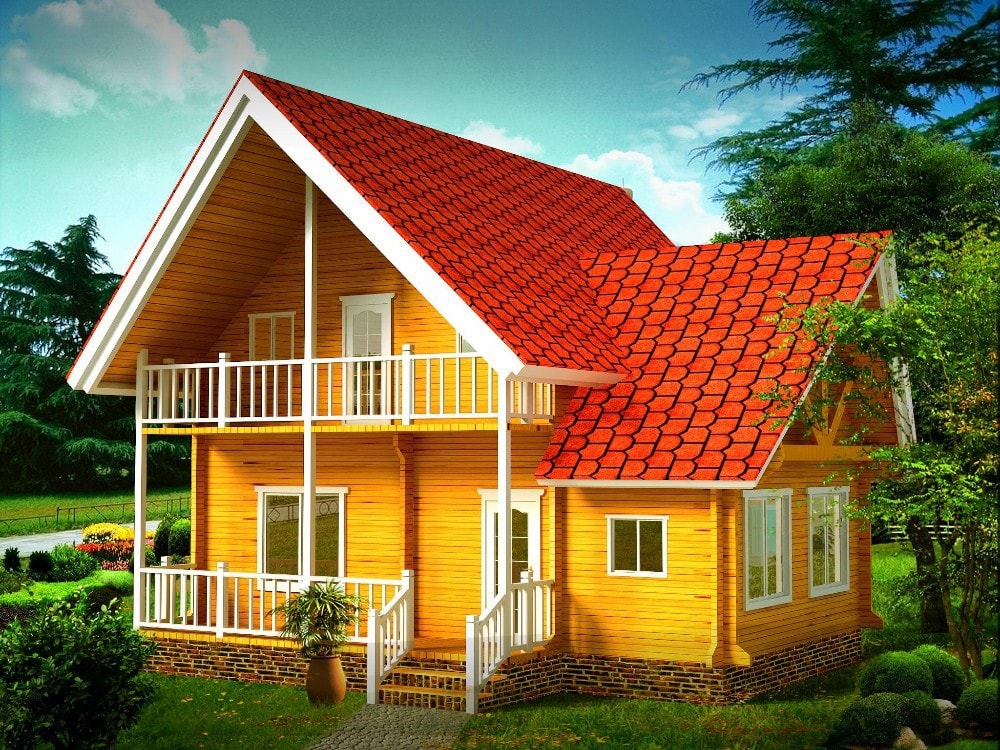 83 Rumah Kayu Minimalis Bercorak Modern Banyak modelnya  DISAIN RUMAH KITA