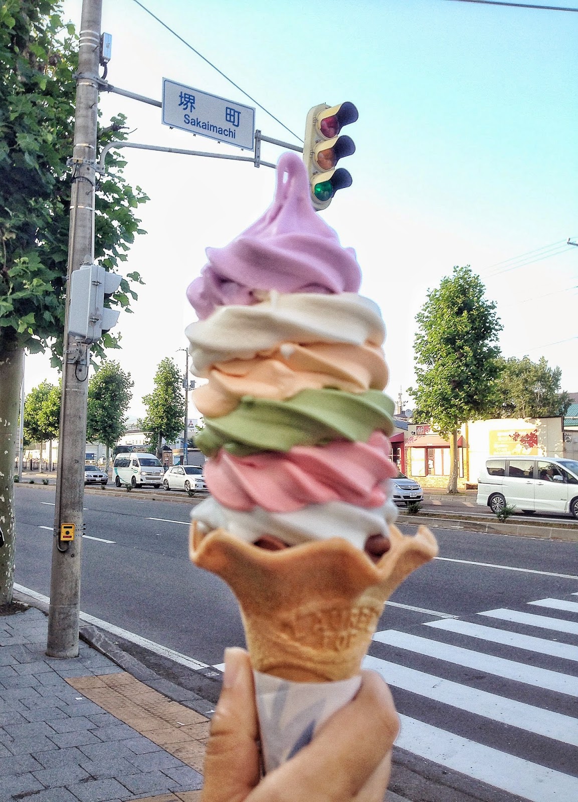 Rainbow Ice-cream