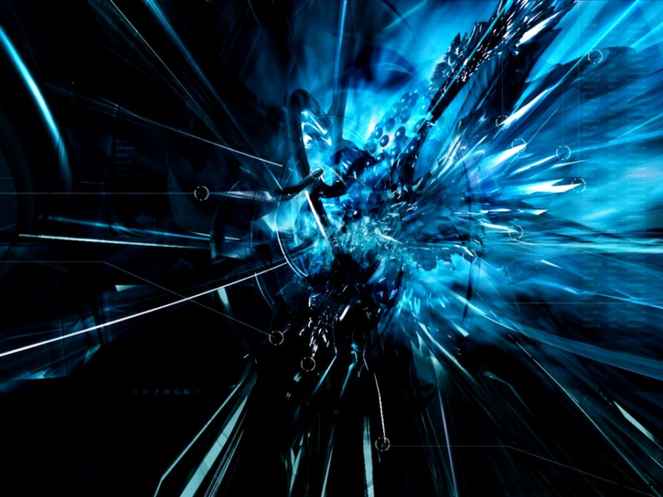 Blue And Black Abstract Wallpaper Wallpapers Gallery