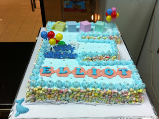 Elliot 1st Birthday cake