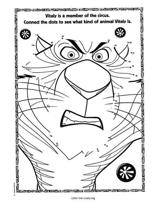 madagascar printable coloring pages - photo #30