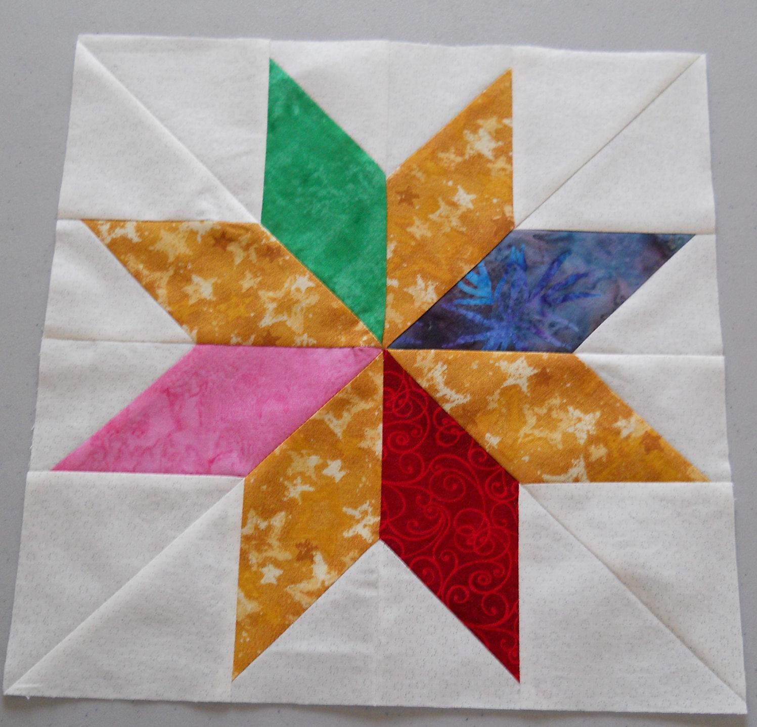 Better Homes and Gardens Eight Pointed Star Quilt - Walmart.com