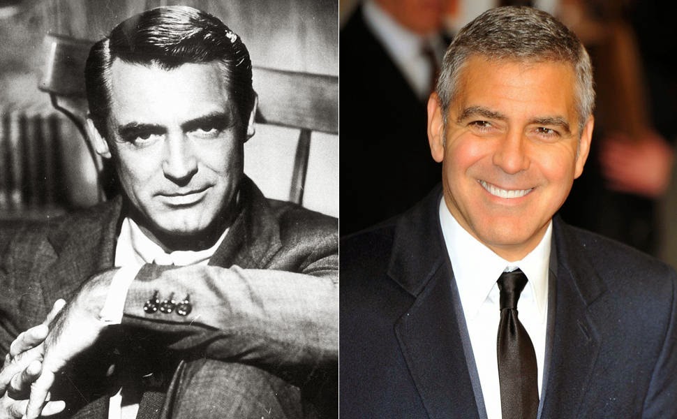 Cary Grant e George Clooney Cary Grant e George Clooney