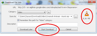 bagaimana download video pilihan di youtube