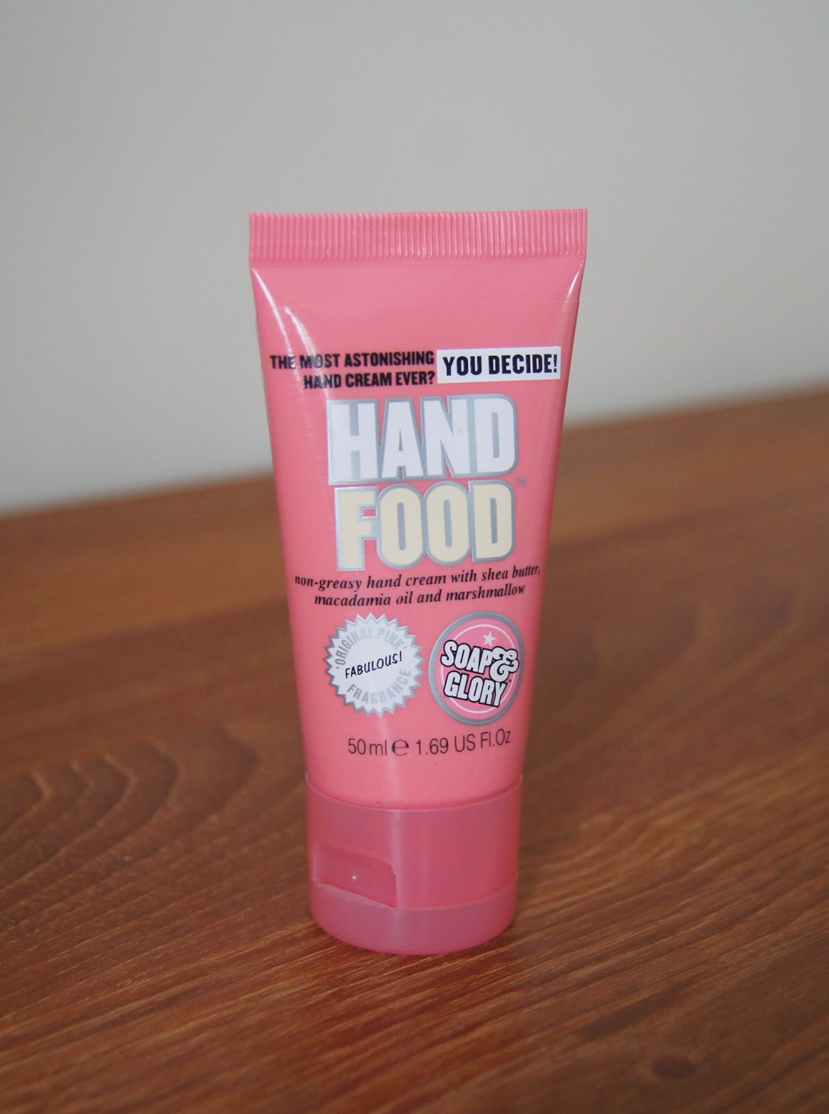 soap and glory hand food hand cream review