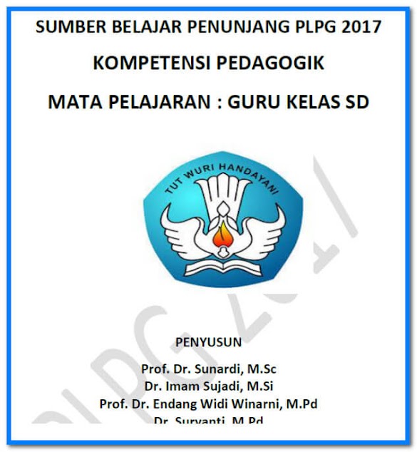 Download Modul Pedagogik Bahan Plpg 2017 Jenjang Sd