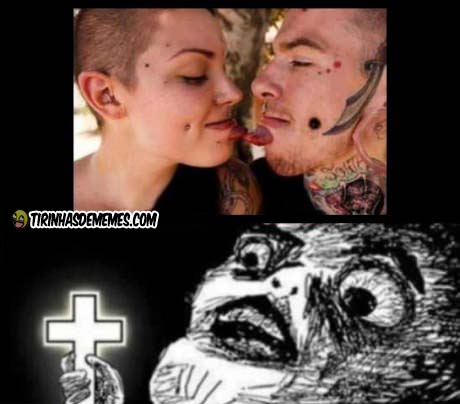 Sai de retro, Satanás! tirinhas de memes