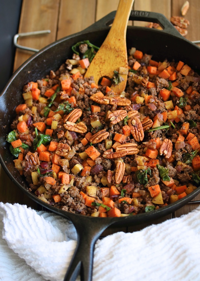Just Jessie B Beef, Sweet Potato, & Apple Breakfast Hash PALEO, Whole30