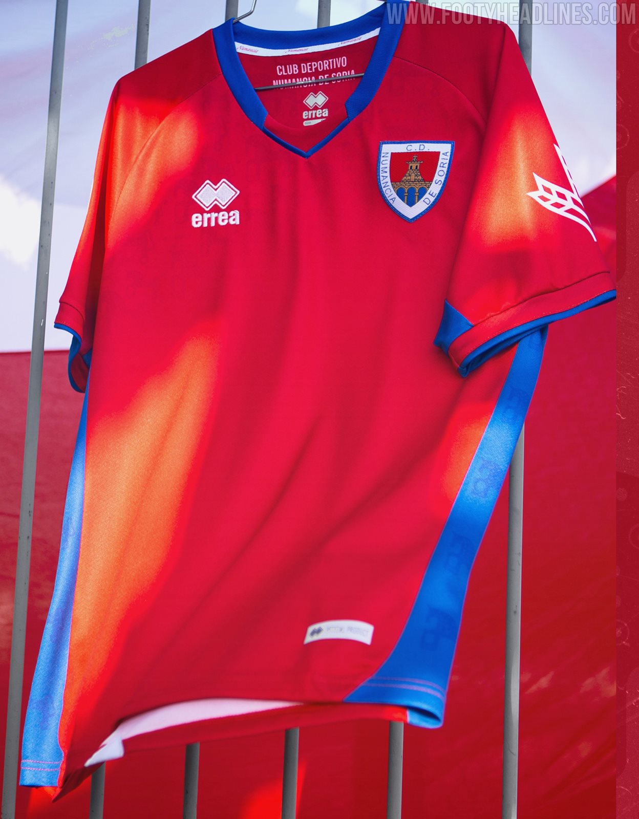 CD Numancia 20-21 Home & Away Kits Released - Small Error Due To ...