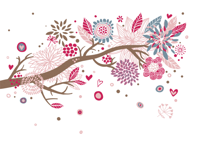 48+ سكرابز غصن ورد ابيض Png Images