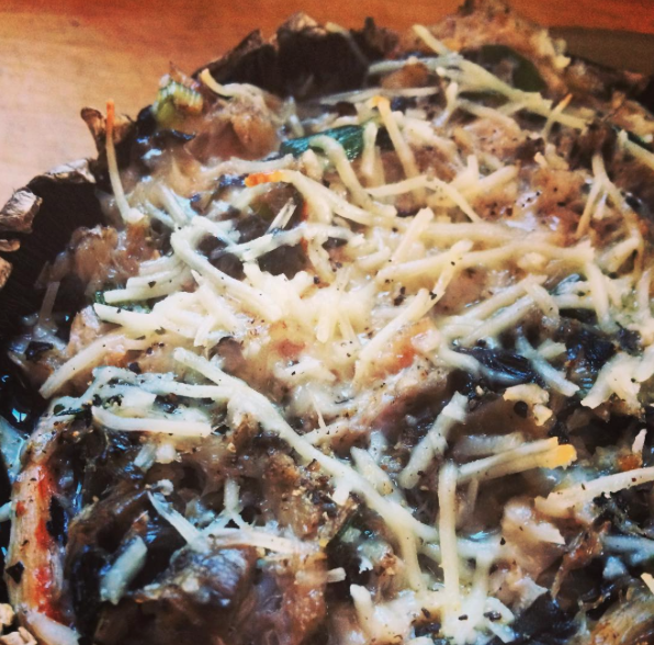 Obtainable Table: Crab Stuffed Portobello Mushrooms