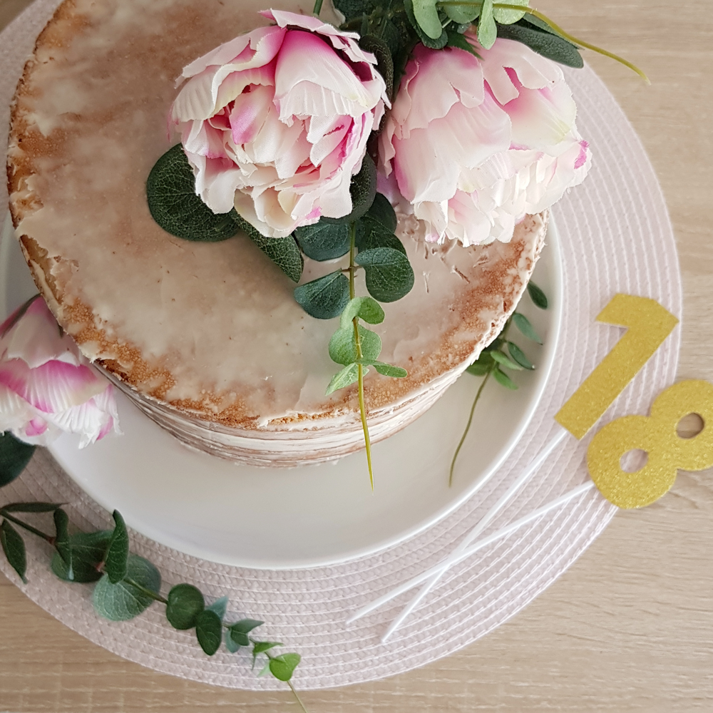 18th Naked Birthday Cake HACK on a budget | EASY DIY | Now thats Peachy