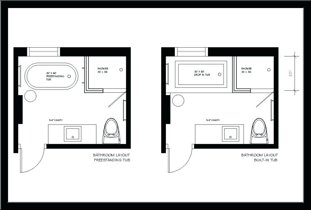 30+ Denah Kamar Mandi Minimalis Paling Diminati - Rumahku Unik