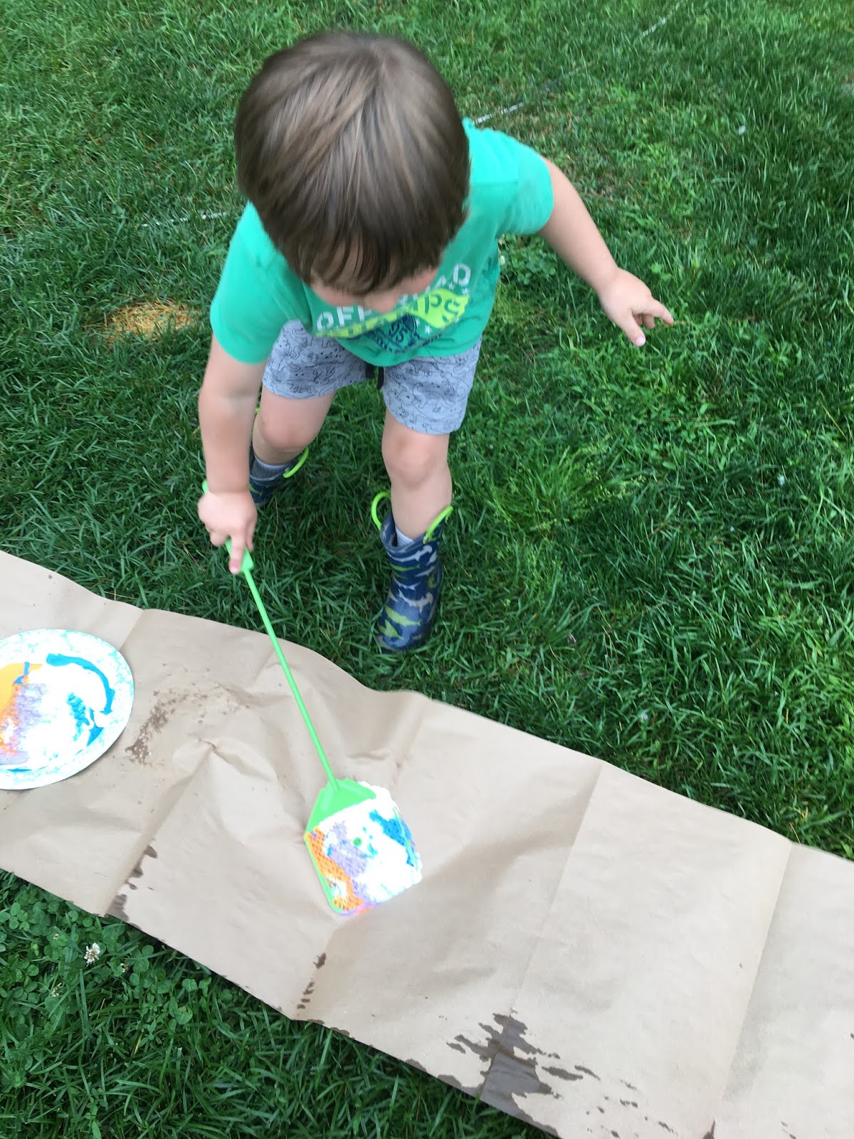 5 Kids Activities using a 1 Fly Swatter
