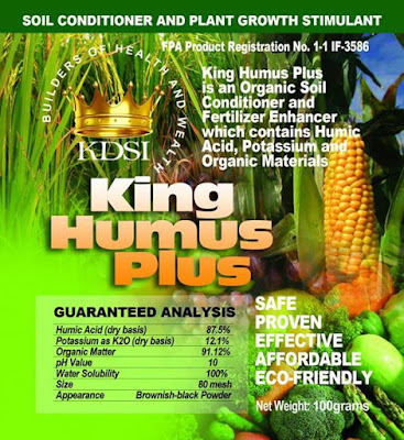 LET'S SUPPORT ORGANIC AGRICULTURE: WHAT IS KING HUMUS PLUS