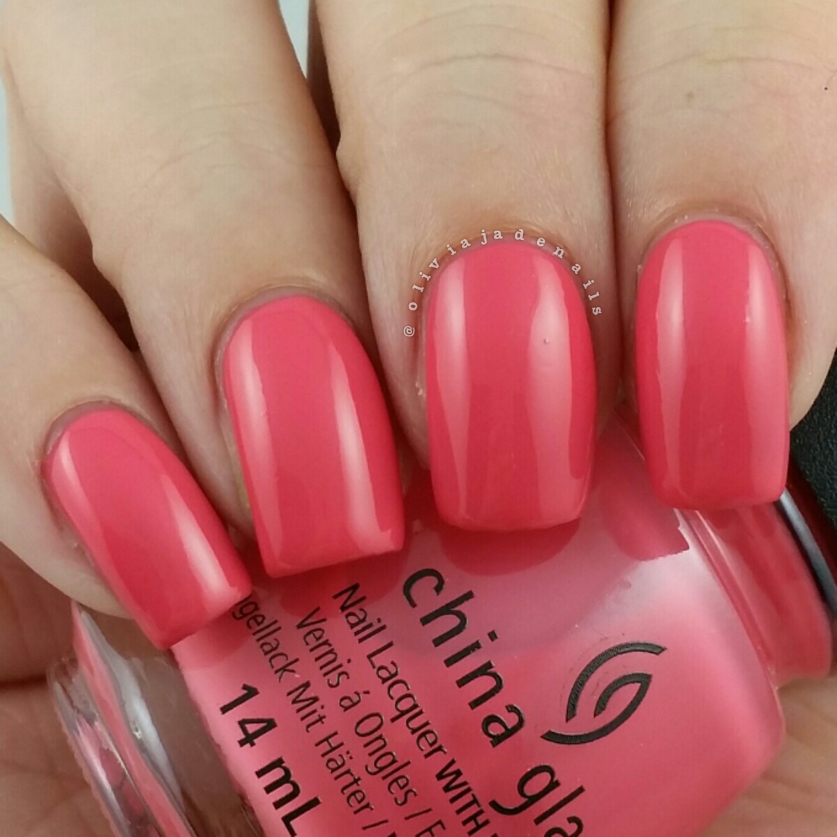 China Glaze About Layin' Out swatched by Olivia Jade Nails