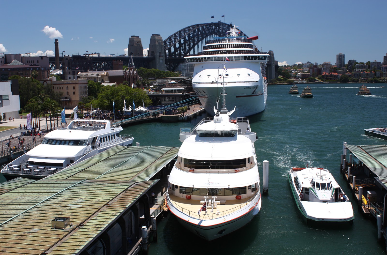 Sydney City and Suburbs Circular Quay, ship, boats and ferries