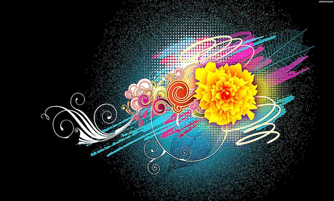 Images of Spring Flower Vector Gallery Hd Wallpaper 1444 Landscape