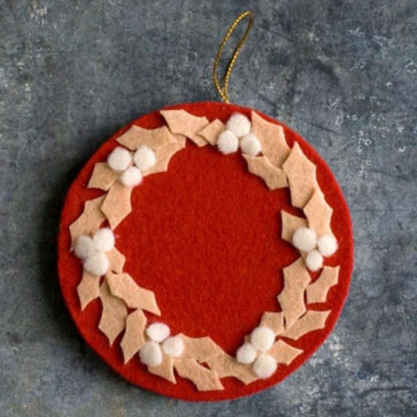 Christmas Felt Ornaments &#8211; easy to create