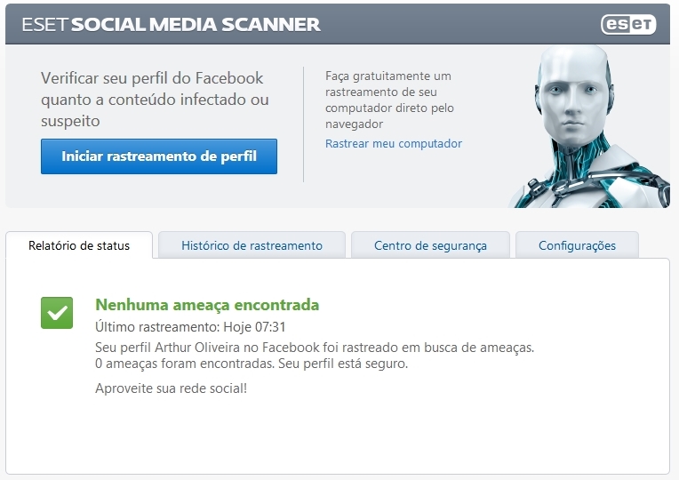 ESET Social Media Scanner o que é, e como usar?