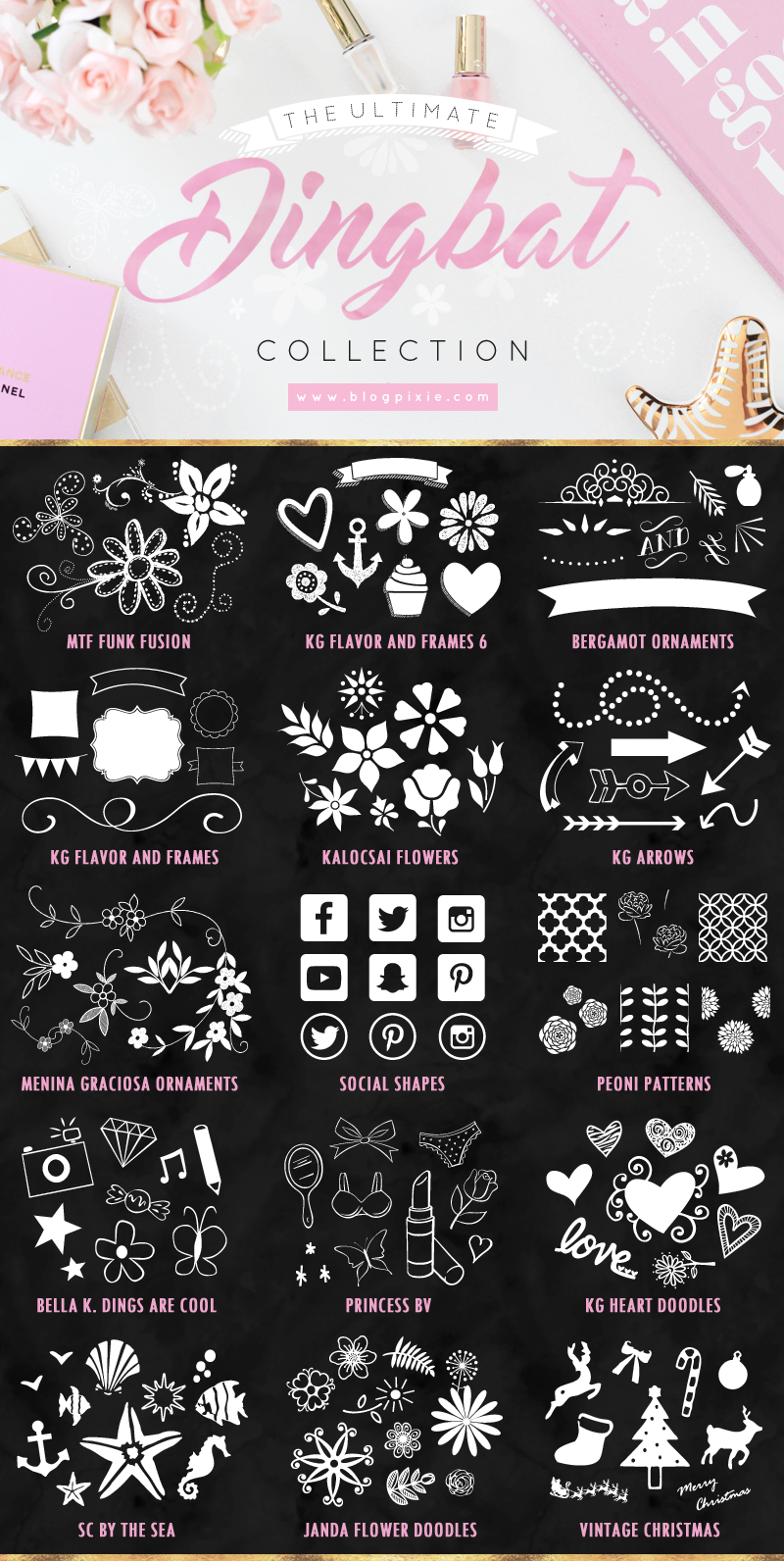 Fontes Doodles Chalkboard Free Cantinho do blog