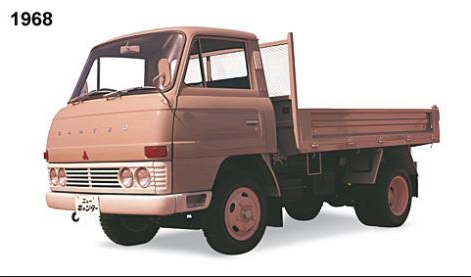 truk mitsubishi fuso produksi awal-canter T90