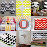 Chevron Button or Magnets via Etsy 2.Edible Chevron Cake Toppers!LOVE! 3. (chevron )