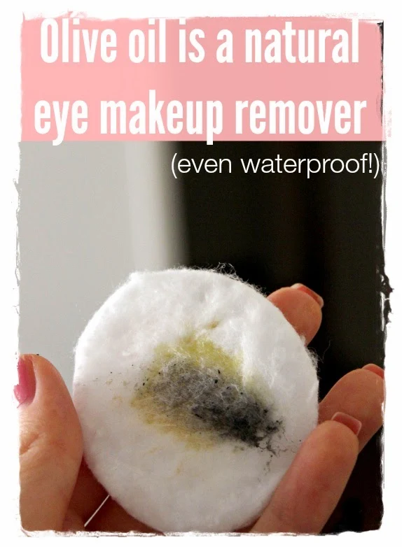 Beauty Hack #4: Use olive oil as eye makeup remover