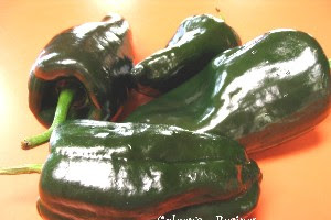 ROASTED GREEN CHILI PEPPERS