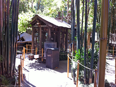 Indiana Jones Adventure ride Disneyland temple entry camp