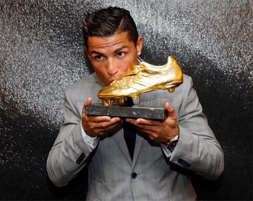 Bota de Oro Cristiano Ronaldo