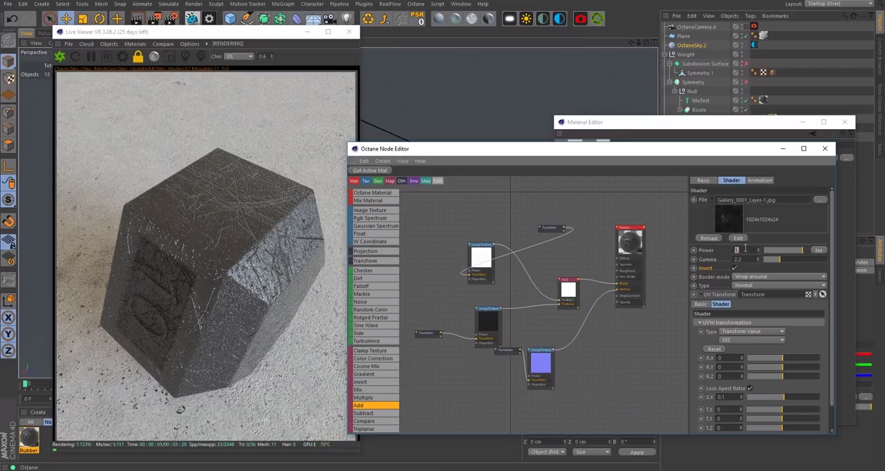 Getting started with octane render for cinema 4d beandarelo